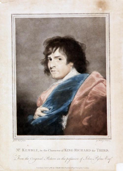 Mr. Kemble in the Character of King Richard III