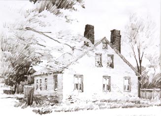 Batstone House c.1800