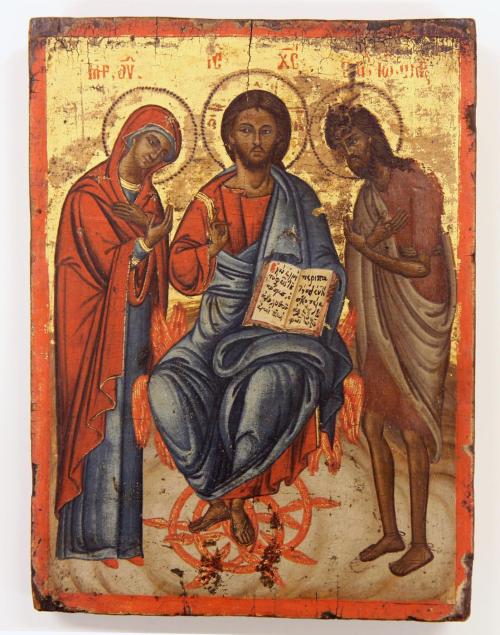 Mary, Jesus, and John the Baptist