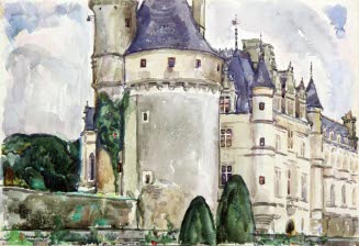 Chateau Chenonceau, verso