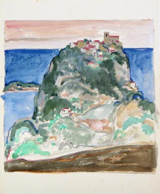 [Hilltop village]