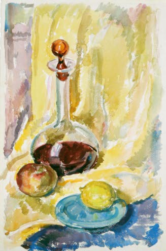 [Fruit, wine]