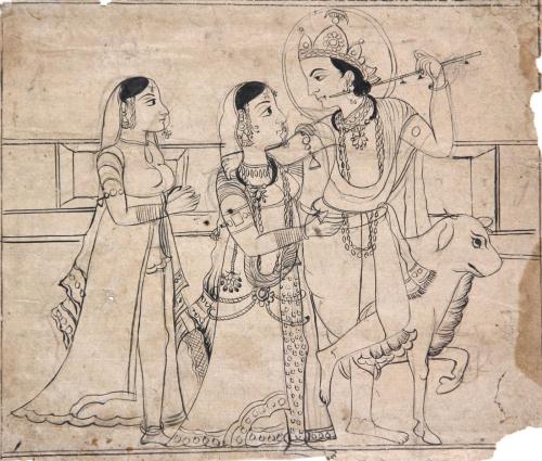 TWO WOMEN WITH DEITY