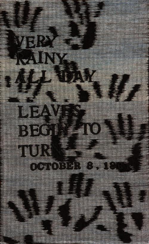 Handprint Series, Very Rainy All Day