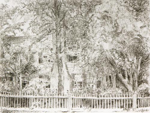 House with Picket Fence