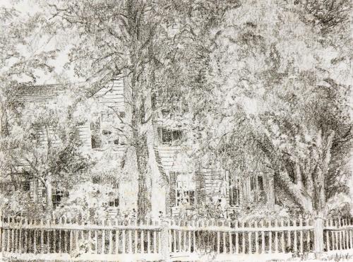 House with Picket Fence