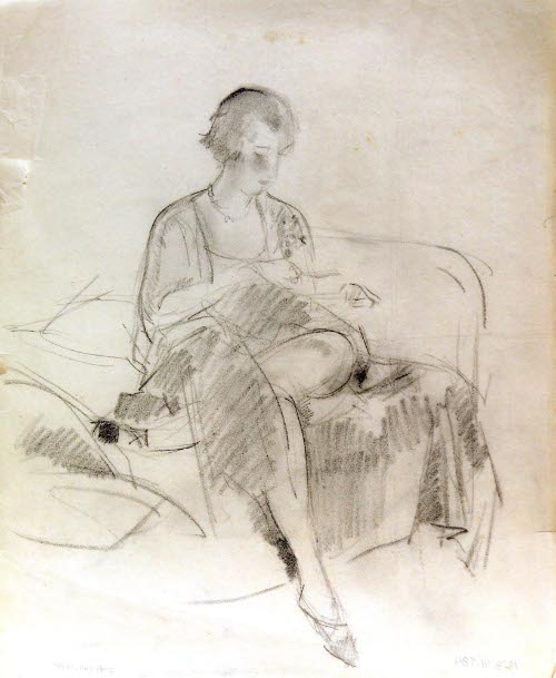 [Woman in chair]
