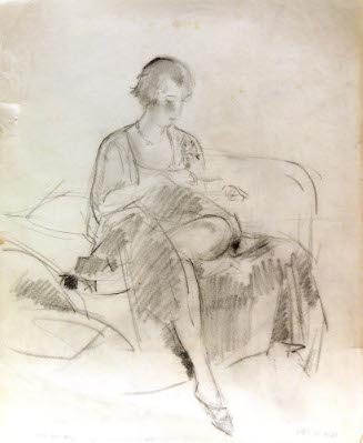 [Woman in chair]
