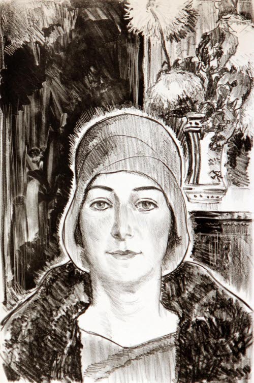 [Woman in a Hat]