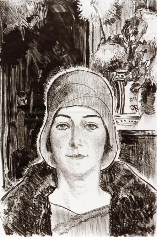 [Woman in a Hat]