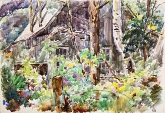 [View of a Barn]