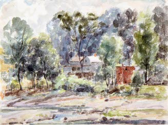 Landscape with Houses