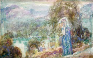 Woman Carrying Water Pitcher
