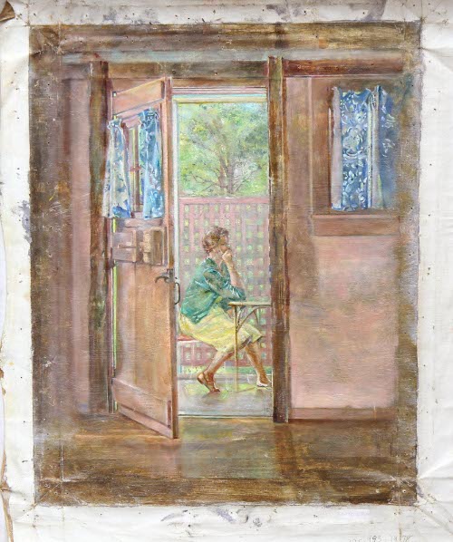 PORCH SCENE