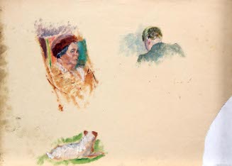 Woman, Man and Dog