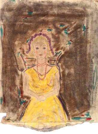 [Woman in a Yellow Dress]
