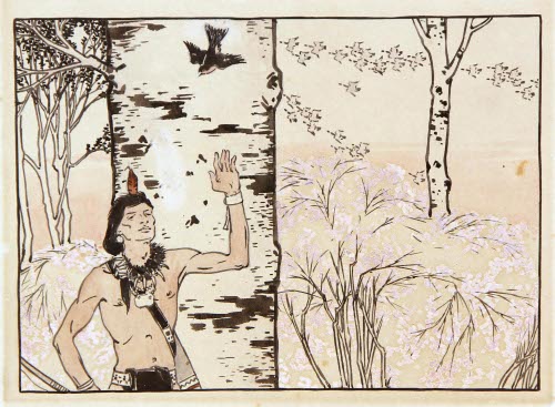 Hiawatha's Departure