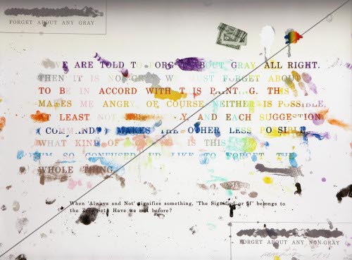 "No!" says the Signified, Untitled #5