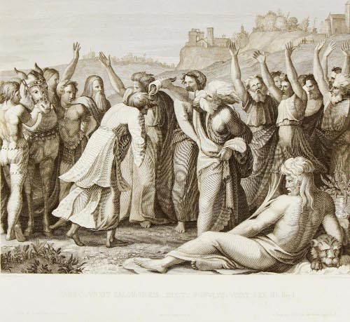 Sadoc...Unxit Salomonem...Dixit....Populus: Vivat Rex I. Kings I