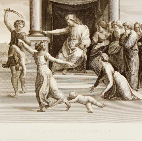 Rex...Ait: date Huic Infantem Vivum I Kings III