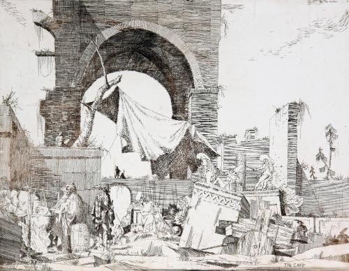 Commedia dell'Arte XIX-A, 'The Camp'
