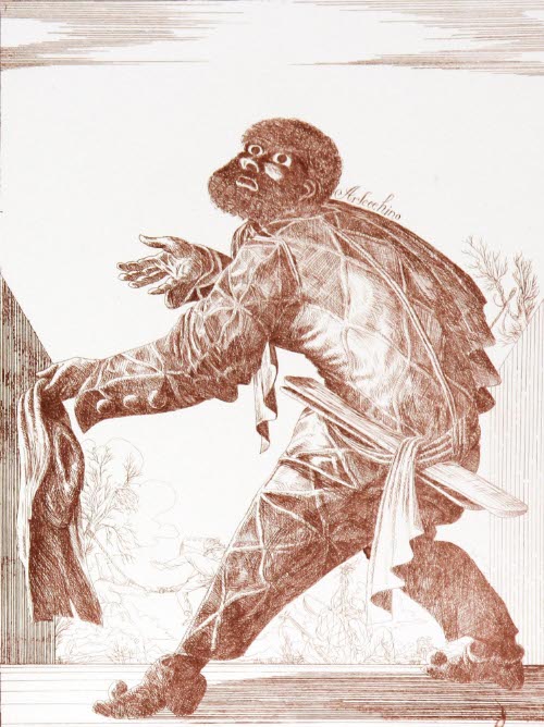 Commedia dell'Arte V-A, 'Arlacchino'