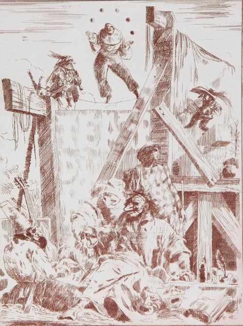 Commedia dell'Arte XVII-A