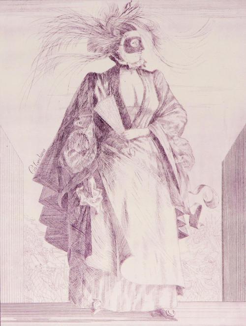 Commedia dell'Arte III-A, 'Columbina'