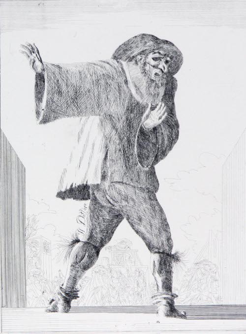 Commedia dell'Arte IV-A, 'Il Dottore'