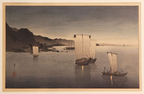 Kominato Harbor By Night