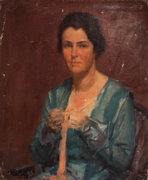 [Portrait of a woman]