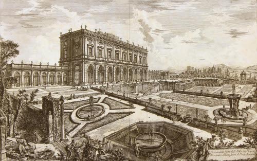Veduta della Villa dell'Emo