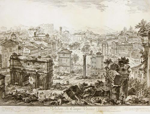Veduta di Campo Vaccino