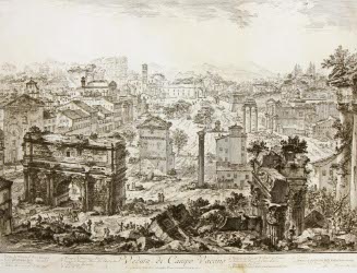 Veduta di Campo Vaccino