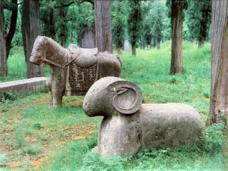 The Kong Forest, Confucious's Family Cemetery, Oufu, Shandong