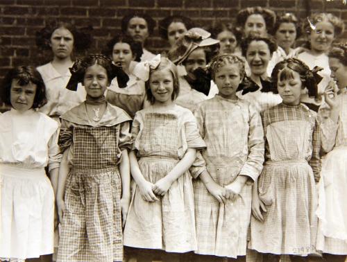 Girls, Danville Cigarette factory