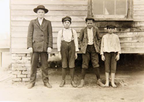 Group of Boys, Eureka Cotton Mills