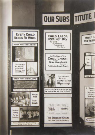 Exhibit panel