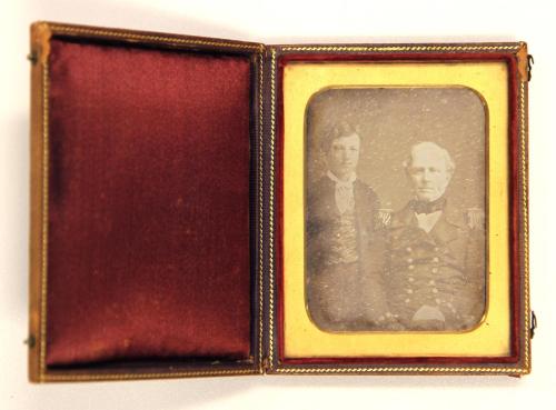 Capt. Horace Sawyer and son