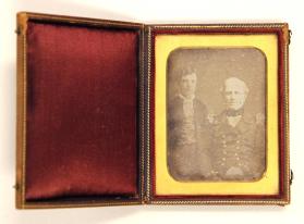 Capt. Horace Sawyer and son