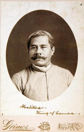 Malitoa. King of Samoa