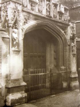 Doorway, Magdalene College, Oxford