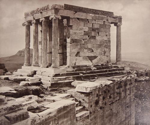 Temple of Wingless Victory from the Propylaea