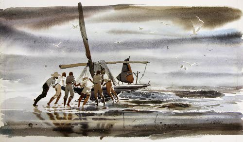 Man and Mist