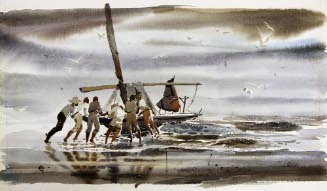 Man and Mist