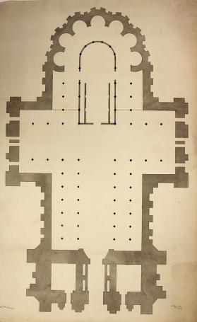 Floor plan, cathedral