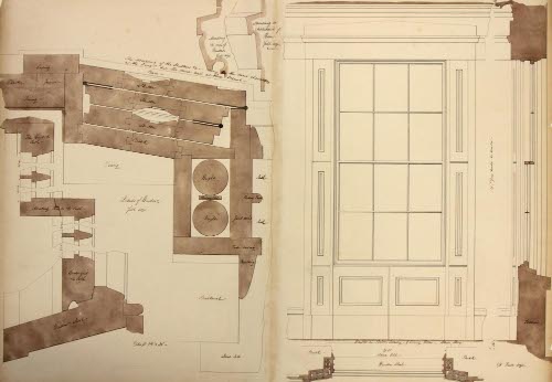 Page from Wheeler House Drawings; Window Shutter