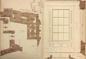 Page from Wheeler House Drawings; Window Shutter