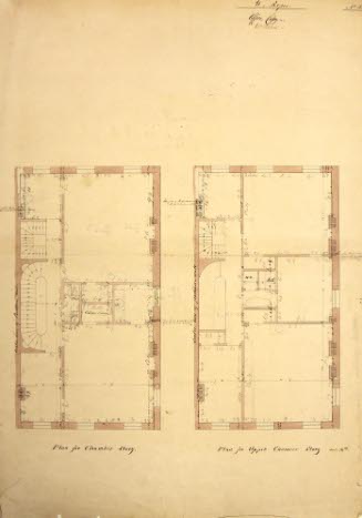 Plan for Chamber Story; Plan for Upper Chamber Story