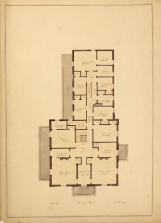 Chamber Floor, Wheeler House Drawings